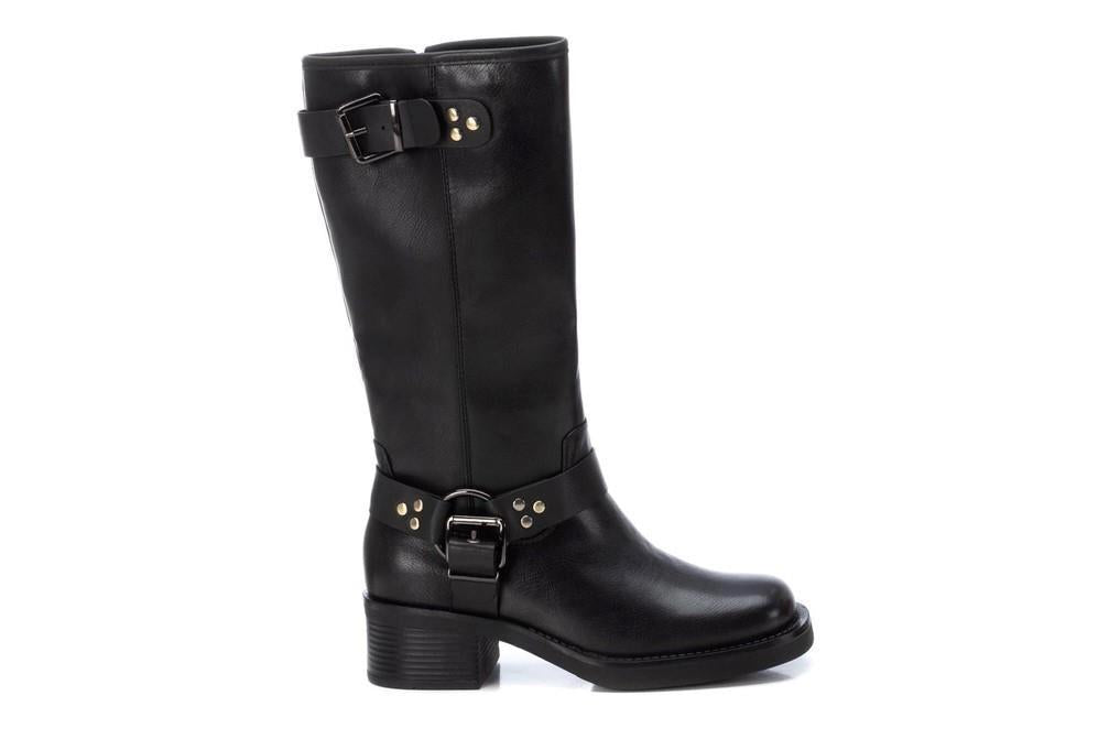 Botas altas biker XTI 142997 en negro para mujer