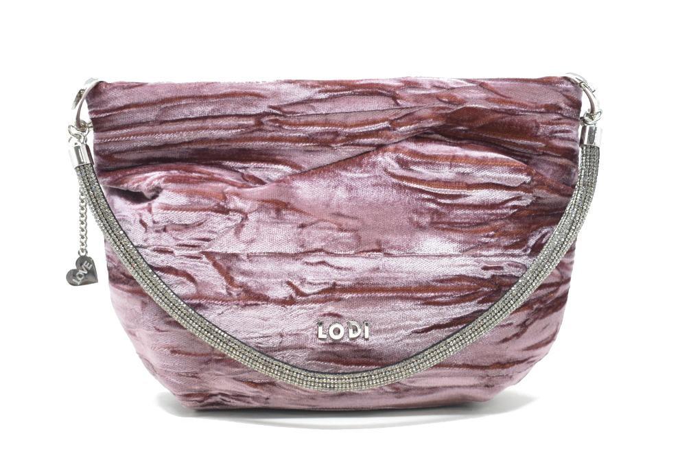 Bolso BELLA Lodi L1403 - Bolso de mano de fiesta en rosa
