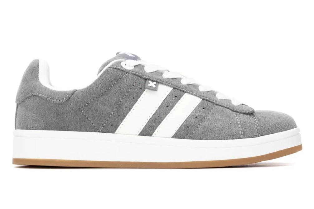 Zapatillas deportivas planas XTI 144545 en color gris