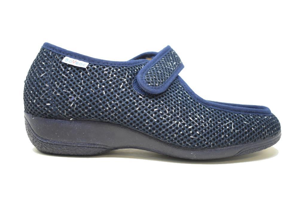 Zapatillas de casa Cabrera Biomedic 5152 Yibuti en azul