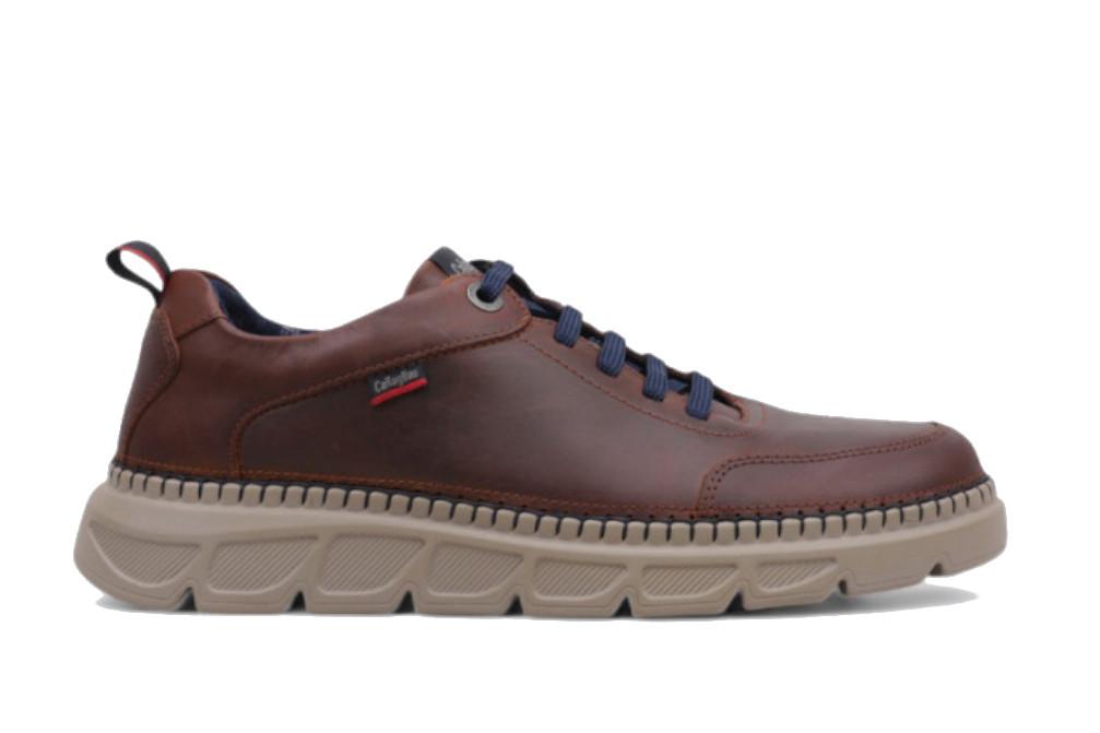 Zapatos con cordones Callaghan CIRCULAR en color cuero