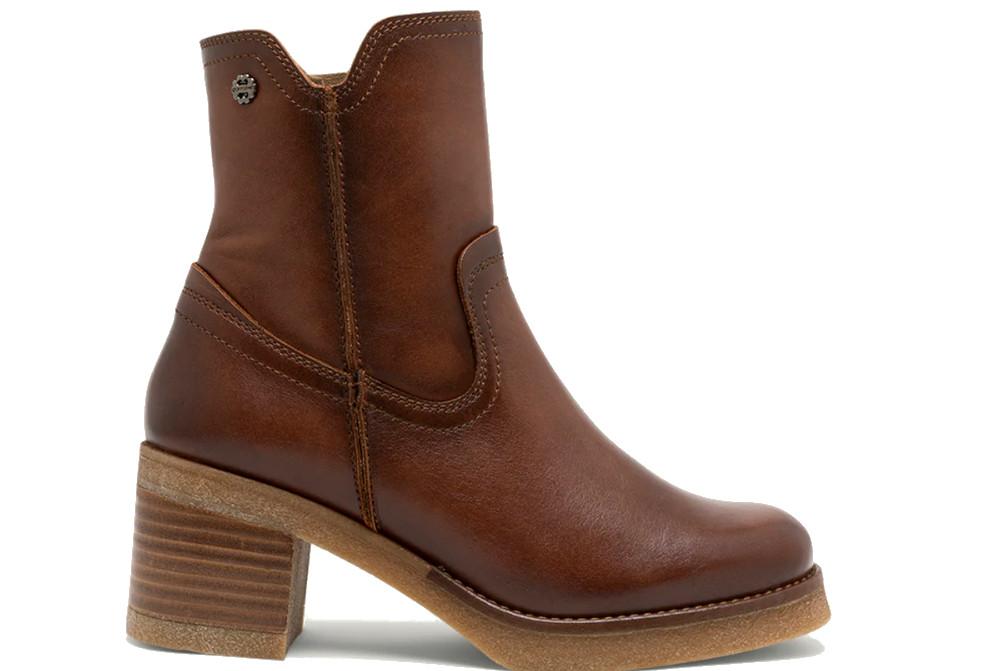 Botines con tacón Porrronet Molly 4762-020 en cuero
