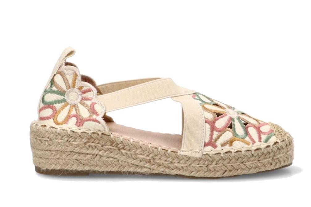 Alpargata de Cuña Media ARMONY 20039 Multicolor para Mujer Cómoda y Veraniega