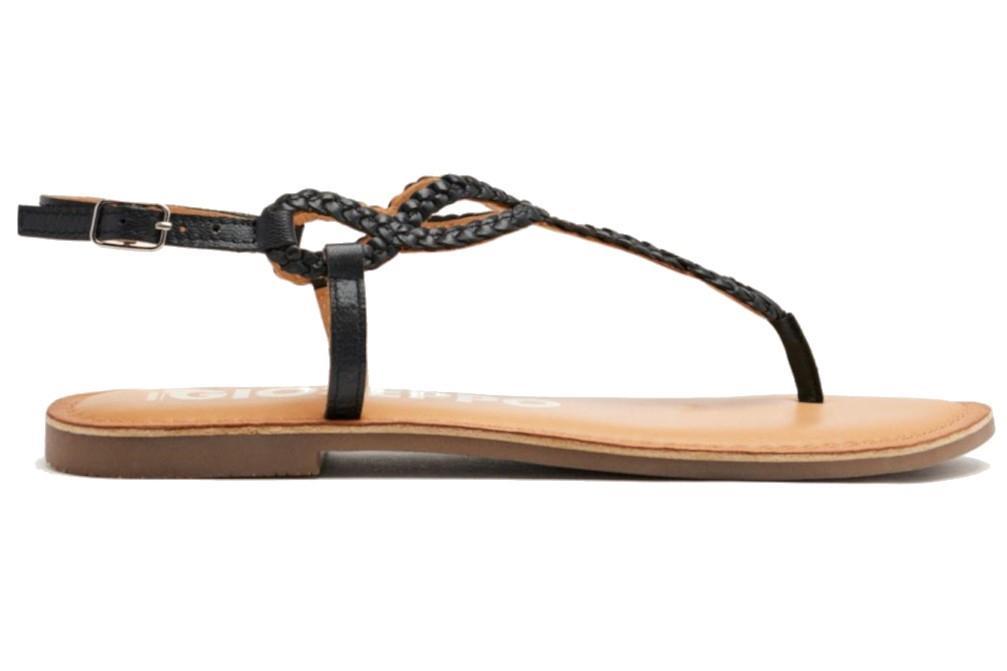 Sandalias planas de dedo Gioseppo Merignas 69111 en blanco para mujer