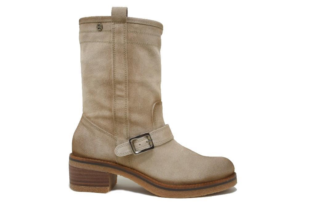 Botines Porronet 4638 en arena para mujer