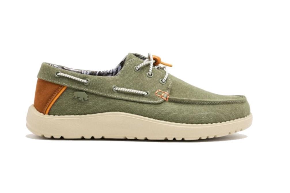 Zapatos náuticos Gioseppo SULT 71667 en caqui para hombre