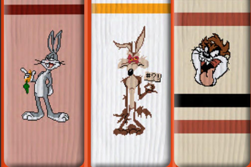 Pack de 3 calcetines deportivos Jimmy Lion Athletic Looney Tunes multicolor
