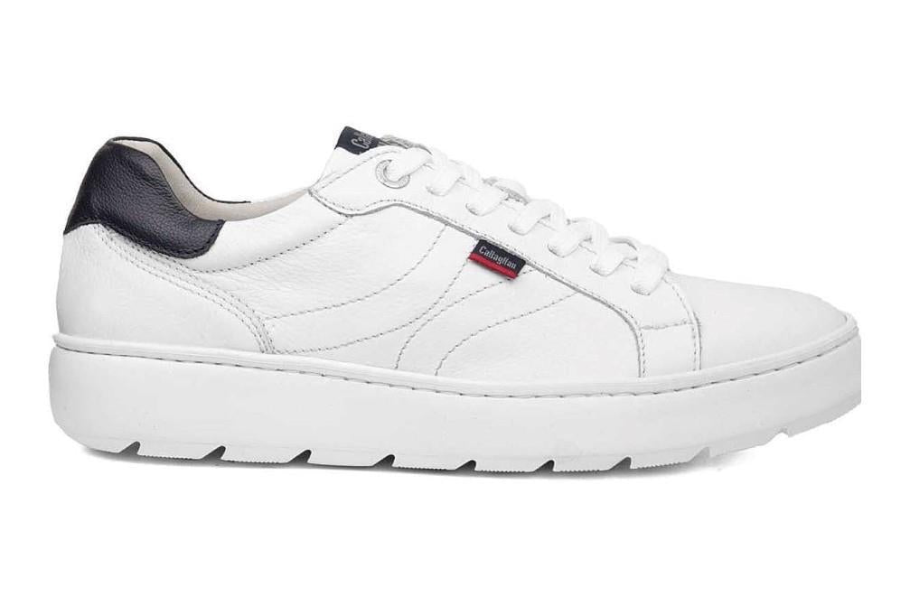 Zapatillas deportivas Callaghan 54803 Grain pint en blanco para hombre