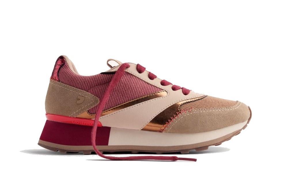 Zapatilla deportiva planas Gioseppo LAWTON 76459 en taupe