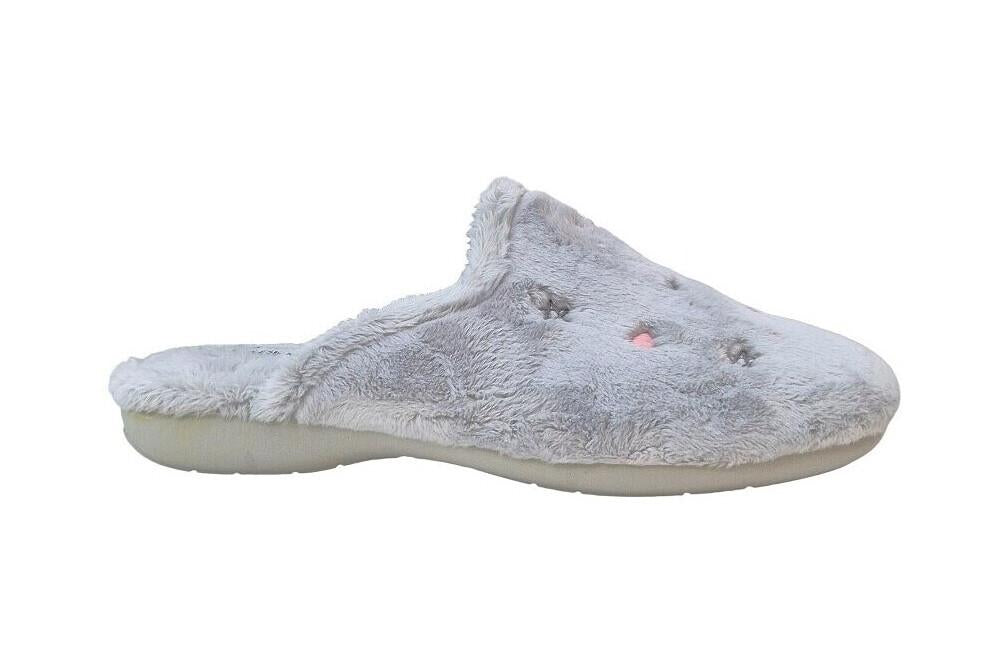 Zapatillas casa destalonadas Cabrera 4504 en niebla