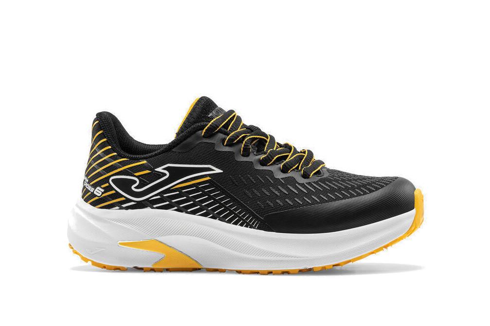 Zapatillas Running Joma Super Cross Jr 26 Junior Negro Naranja JCROSS2601