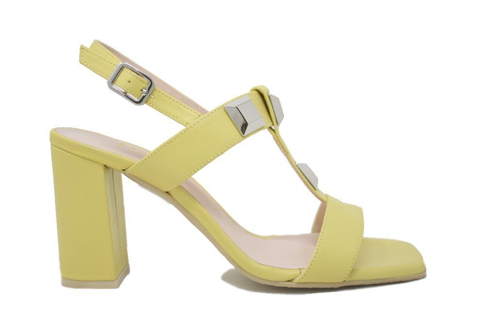 Sandalias de fiesta con tacón alto LODI GALGO en amarillo