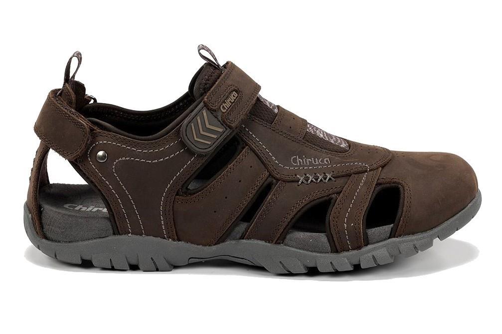Sandalias cangrejeras Chiruca Brunei 02 en marrón para hombre