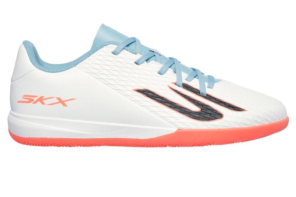 Zapatillas deportivas fútbol sala Skechers SKX_2 Jr Youth IC 252168L en blanco