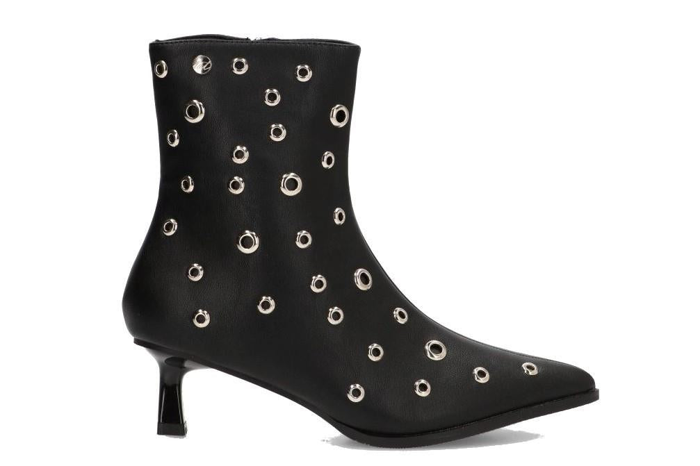Botines de tacón medio Isteria 555 en color negro