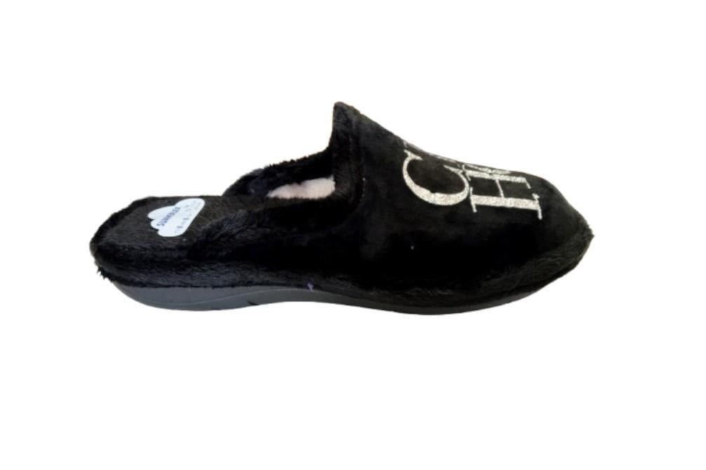 Zapatillas de casa Suaveflex by bruma CH en plata para mujer