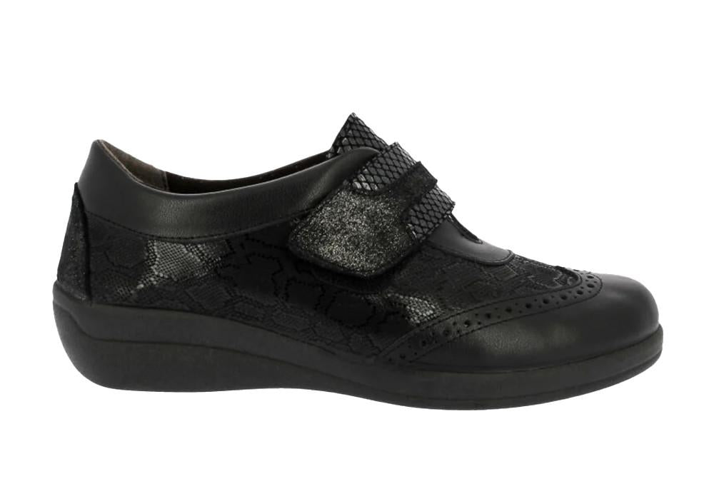 Zapatos cómodos Doctor Cutillas 45351 de color negro