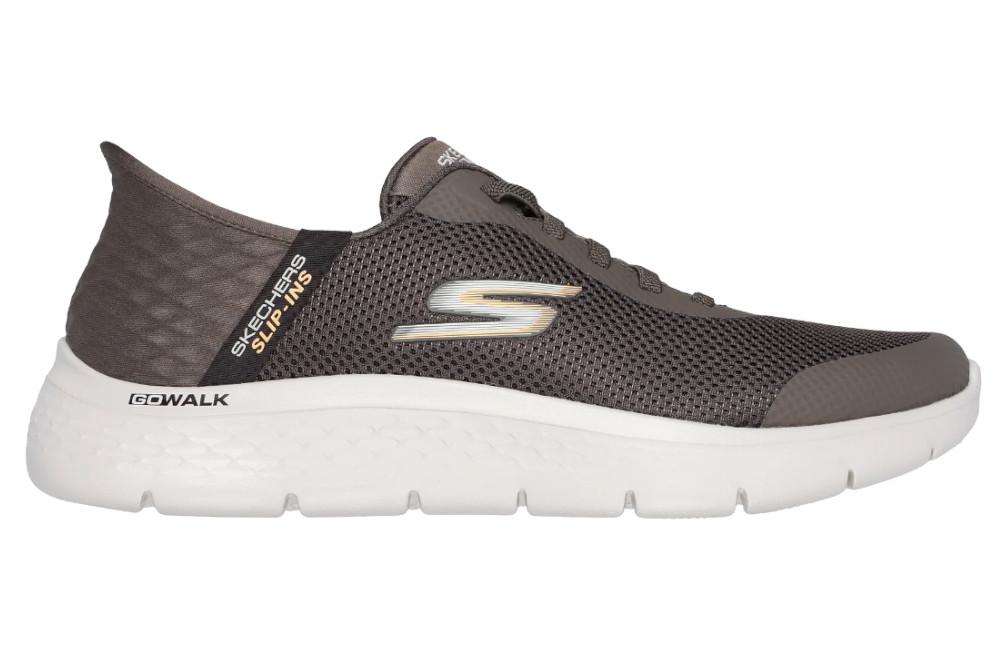 Zapatillas Skechers Slip-ins: GO WALK Flex - Hands Up marrón