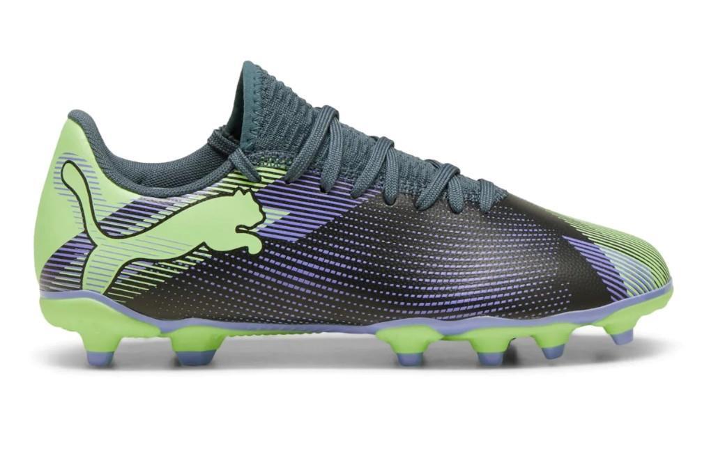 Zapatillas de fútbol Puma FUTURE 7 PLAY FG/AG 107949-03 en gris infantiles