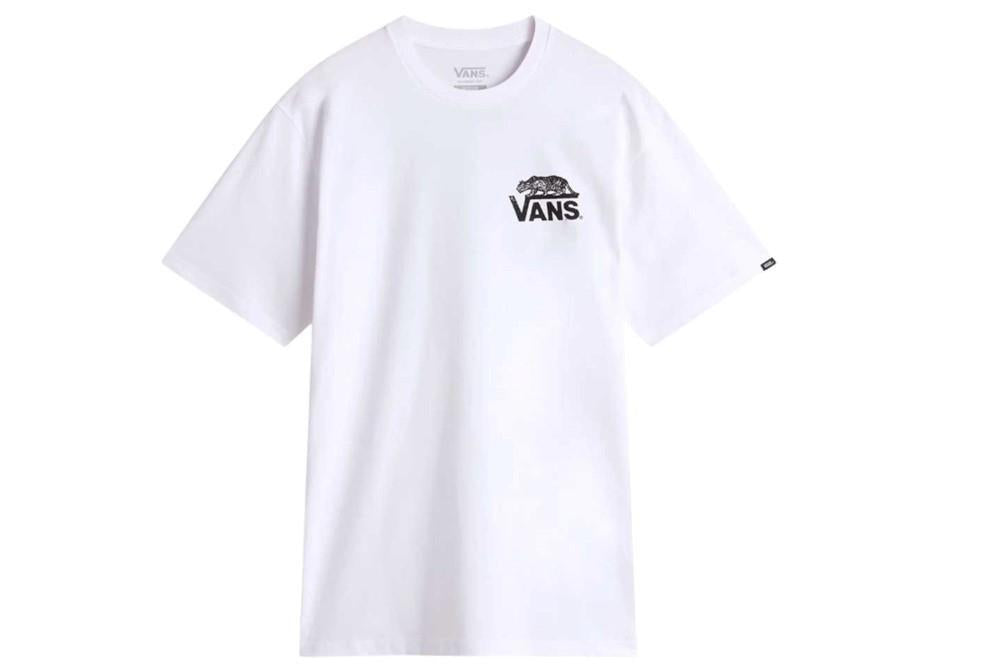 Camiseta de manga corta Vans SNEAKY VN000M3YWHT en blanco