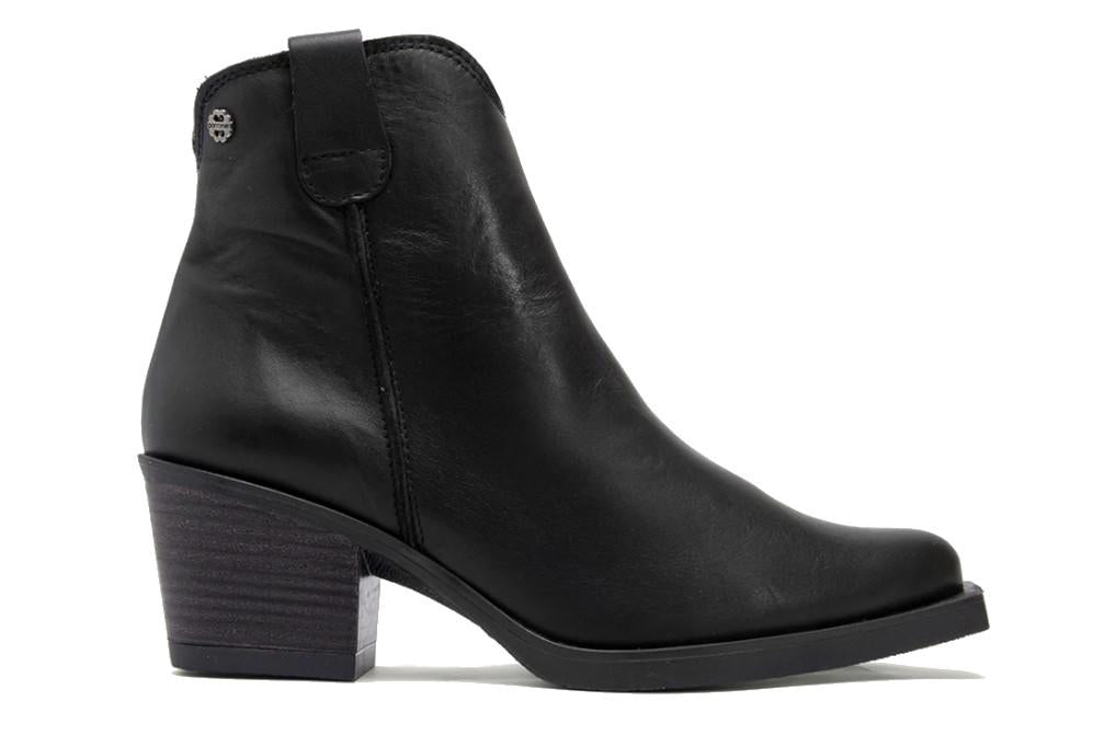 Botines cowboy Porronet Frida 4752-001 en negro