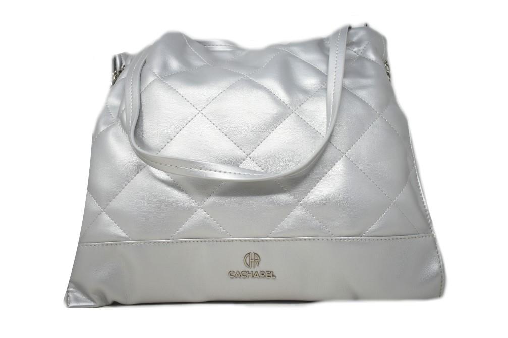 Bolso shopper Cacharel bags CP241098 plateado para mujer