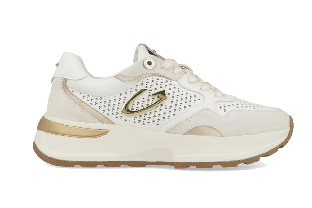 Zapatillas deportivas Guardiani Levante Top GL61502A en color blanco
