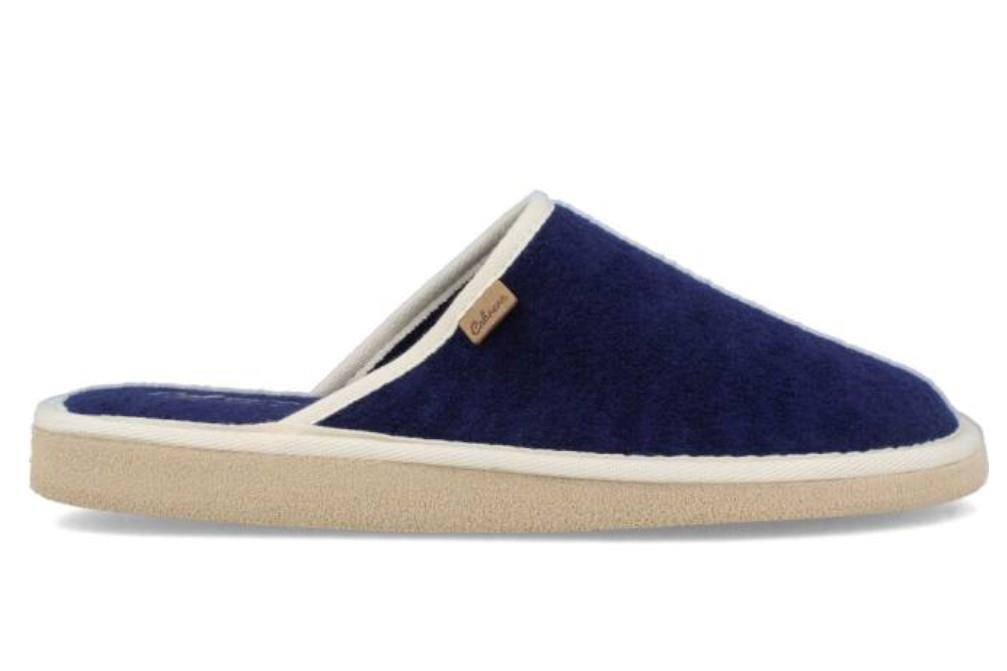 Zapatillas de casa Cabrera 2912 en azul para hombre