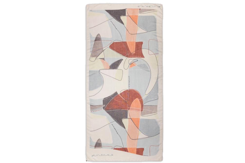 Pañuelo Estampado Largo Mujer Anekke Auralis 42480-052 en azul