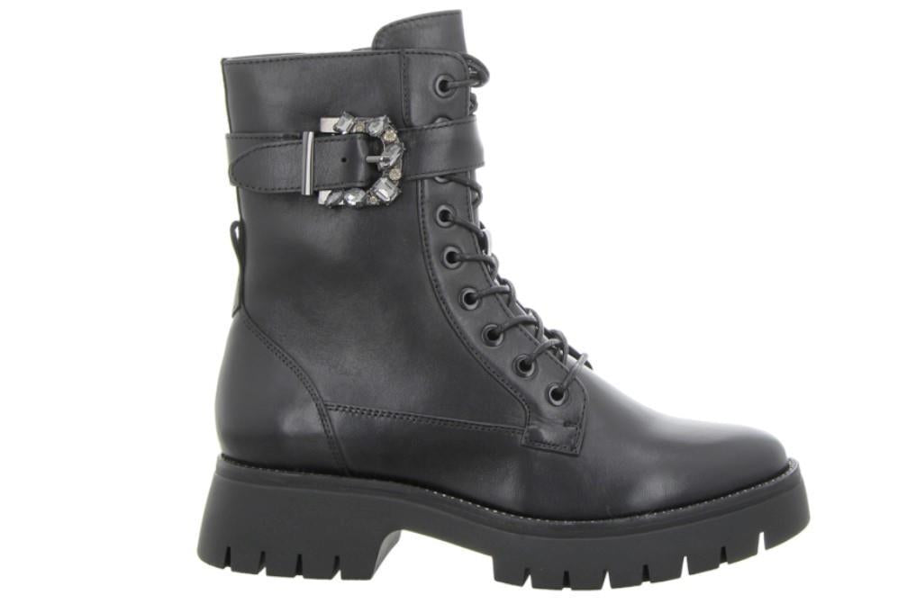Botines militares Regarde Le Ciel Leticia 08 de color negro