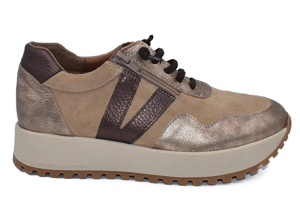 Zapatillas deportivas Chamby 160 en color marrón