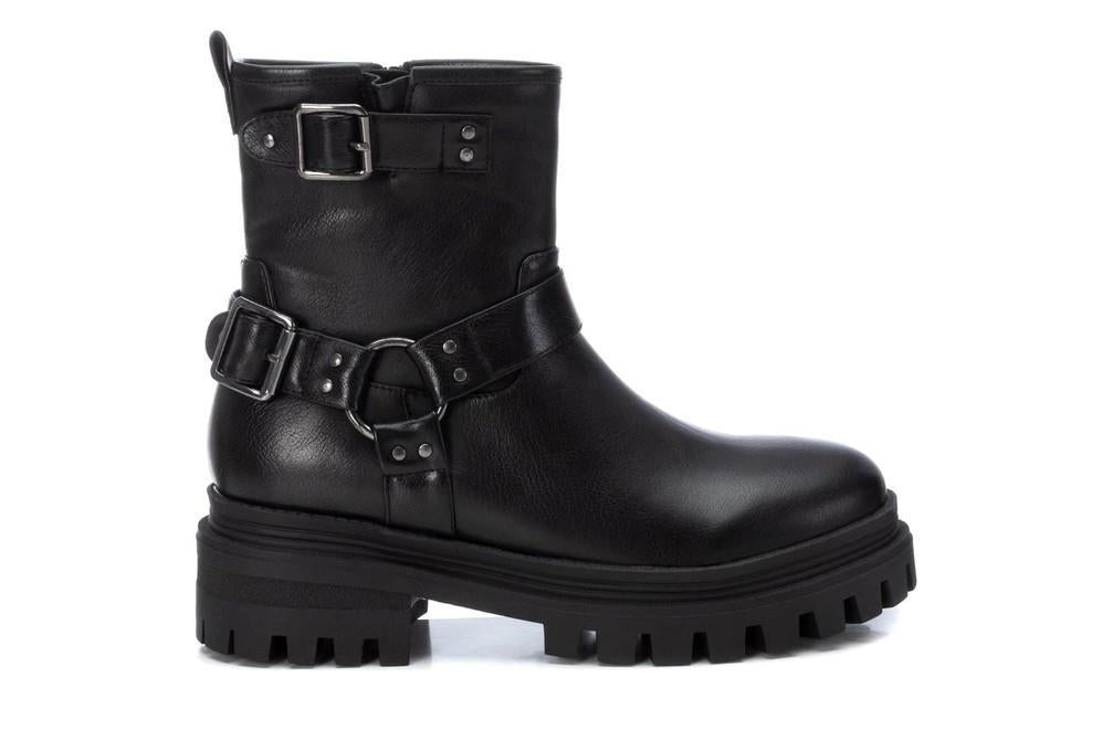 Botines biker XTI 143006 en negro para mujer
