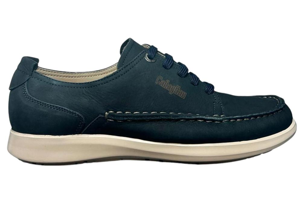 Zapatos con Cordones Callaghan Kiowa 62200 Azul para Hombre con Plantilla Extraíble