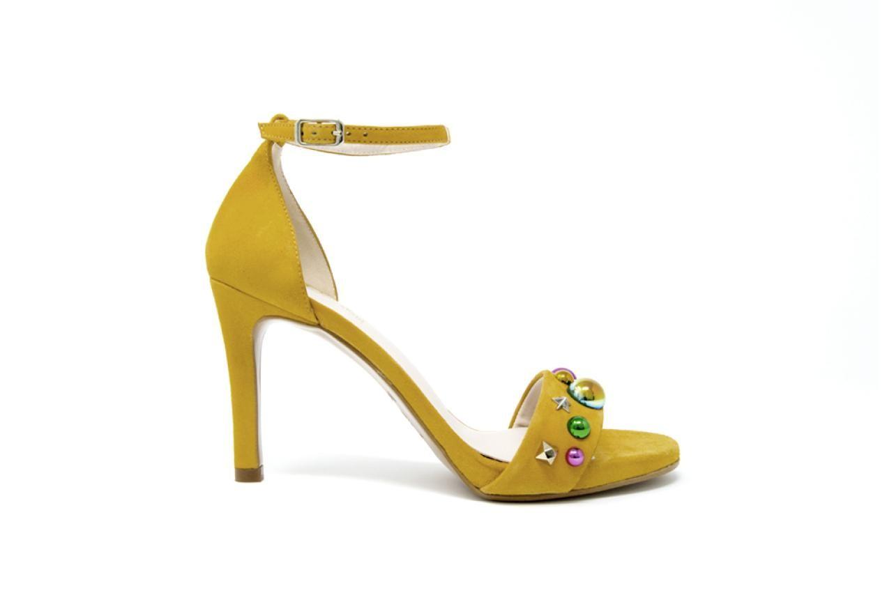 Sandalias de Fiesta de Tacón Alto Lodi IGOR – Elegantes para Mujer color amarillo