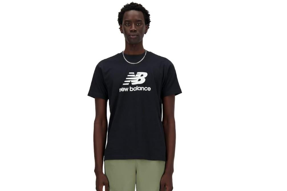 Camiseta de manga corta New Balance Sport Essentials Logo negro