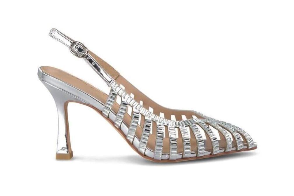 Zapatos de fiesta Alma en Pena V250622 en plata para mujer