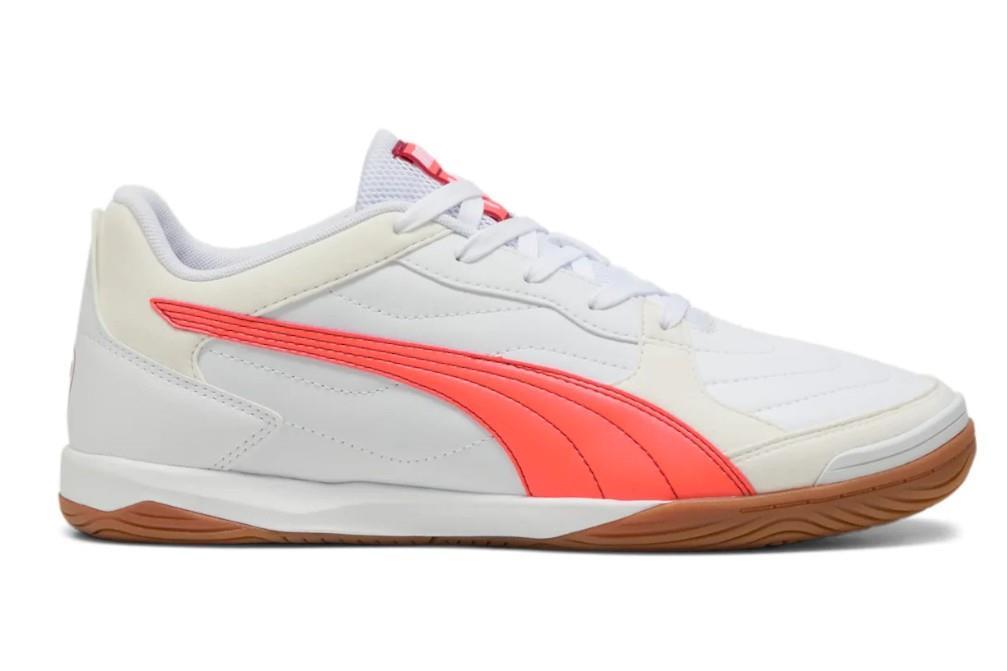 Zapatillas de fútbol sala Puma PRESSING IV 107419 en blanco