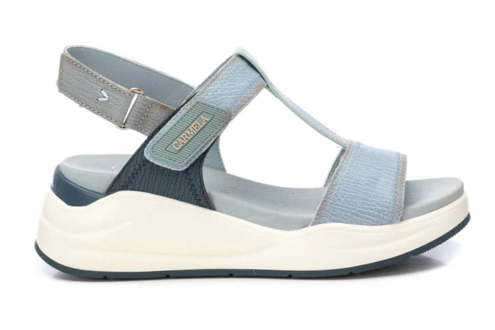 Sandalias deportivas Carmela 162259 en jeans para mujer