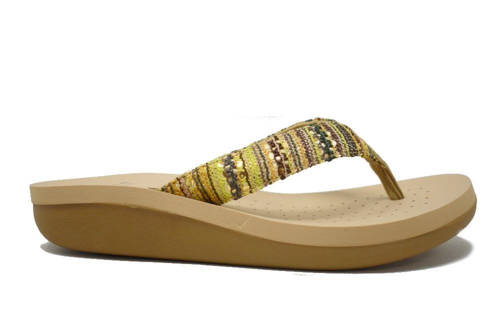 Chanclas de dedo SPICE UP Coriandolo SU20023 en verde