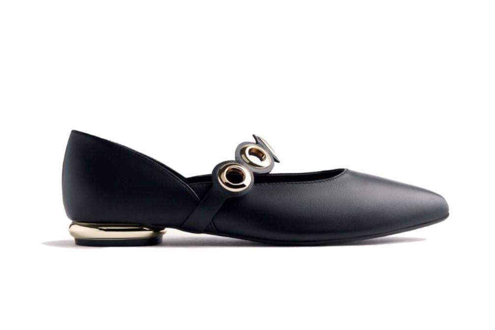Bailarinas Gioseppo NIMROD 76001 de color negro
