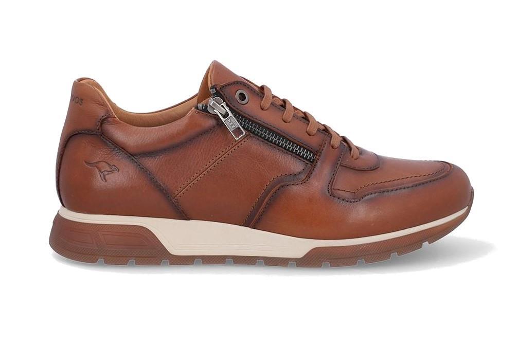 Zapatillas deportivas Kangaroos 933-13 en color cuero