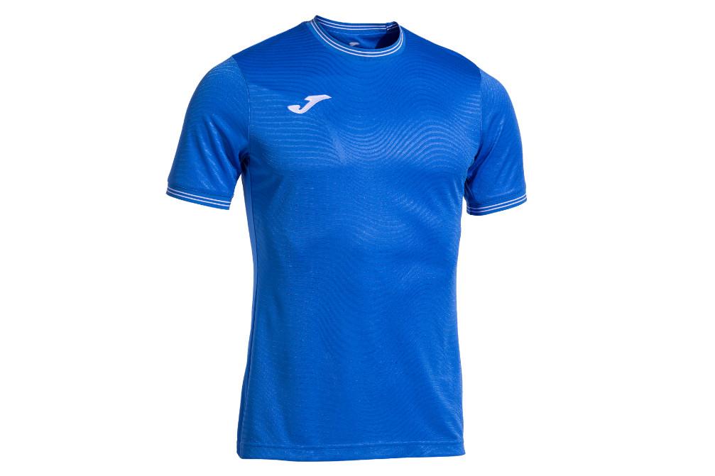 Camiseta manga corta de Fútbol Joma Toletum V 103362 azul para Hombre de Poliéster Reciclado