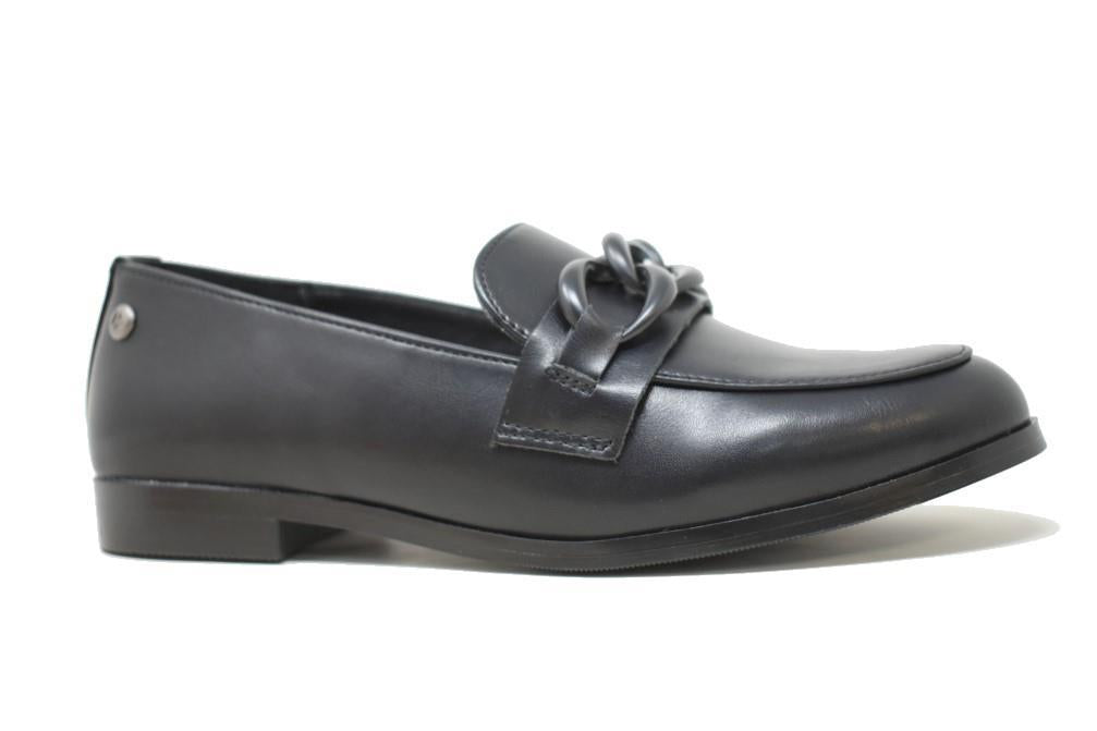 Mocasines planos Maraval W0336 en negro para mujer