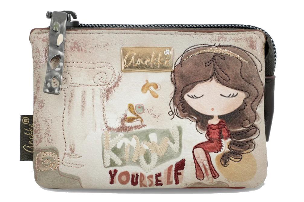 Monedero 3 compartimento Muse 42709-010 multicolor