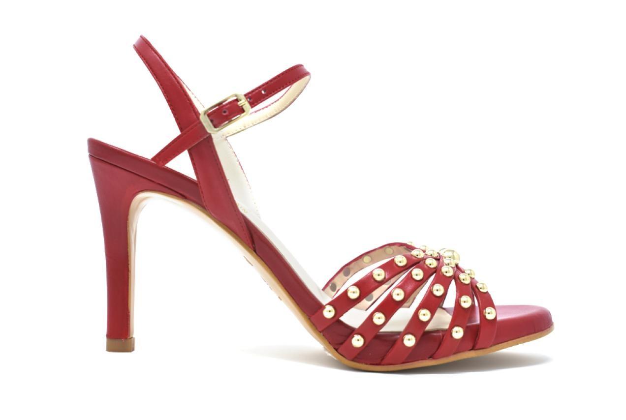 Sandalias de fiesta de Tacón Lodi-ILENIA – Elegantes para Mujer color rojo