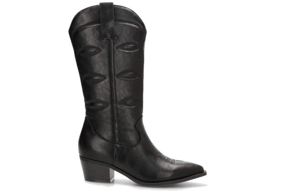 Botas altas cowboy Etika VALLEY 110540 en negro