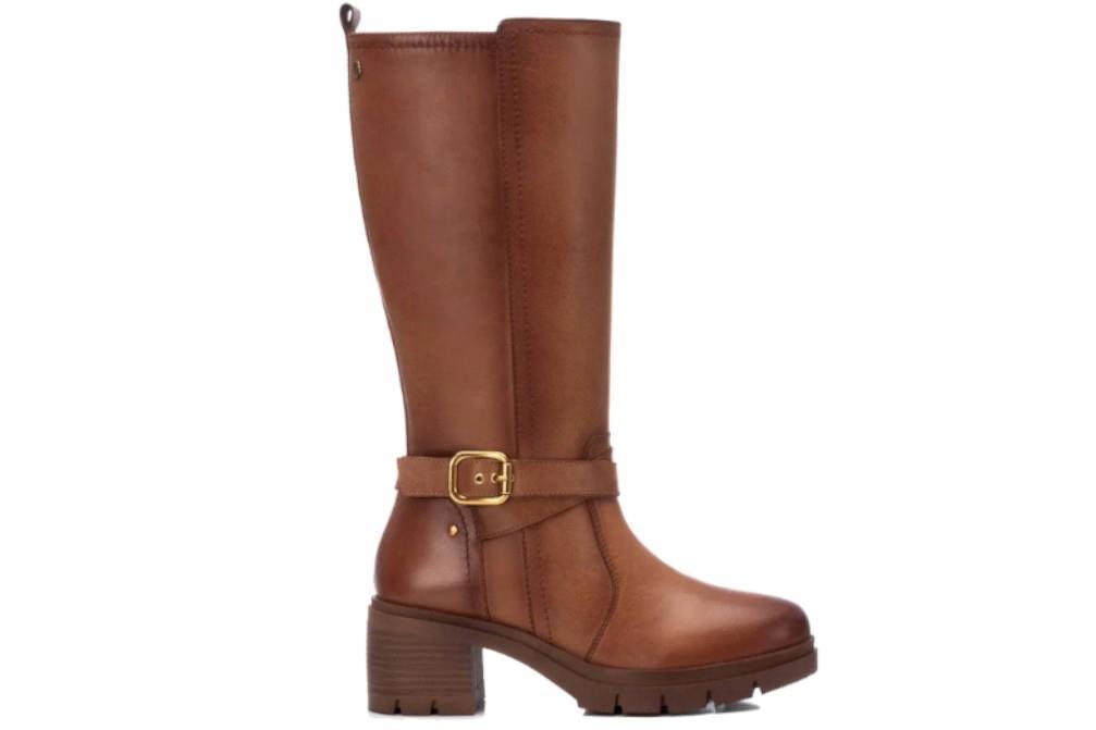 Botas altas Carmela 161976 en camel para mujer