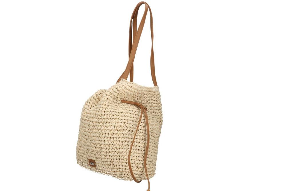 Bolso Bandolera Mujer XTI 184602 hielo– Diseño Rafia Elegante con Estilo Verano