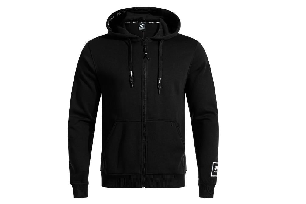 Chaqueta con capucha Joma 104110.100 Urban street en color negro