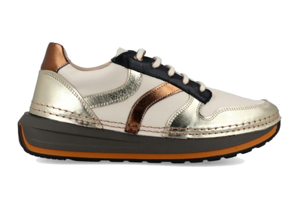 Zapatillas deportivas Walk & Fly Axel 24350-7 en oro para mujer